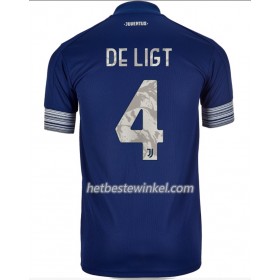 Juventus Matthijs de Ligt 4 Voetbalshirts Uit 2020/21